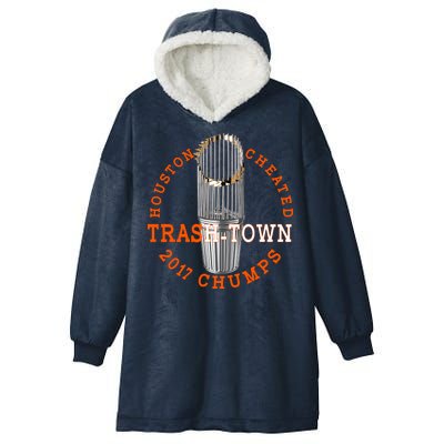 Houston Cheated Trash-Town 2017 Chumps Hooded Wearable Blanket