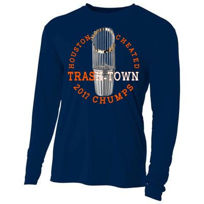 Houston Cheated Trash-Town 2017 Chumps Cooling Performance Long Sleeve Crew