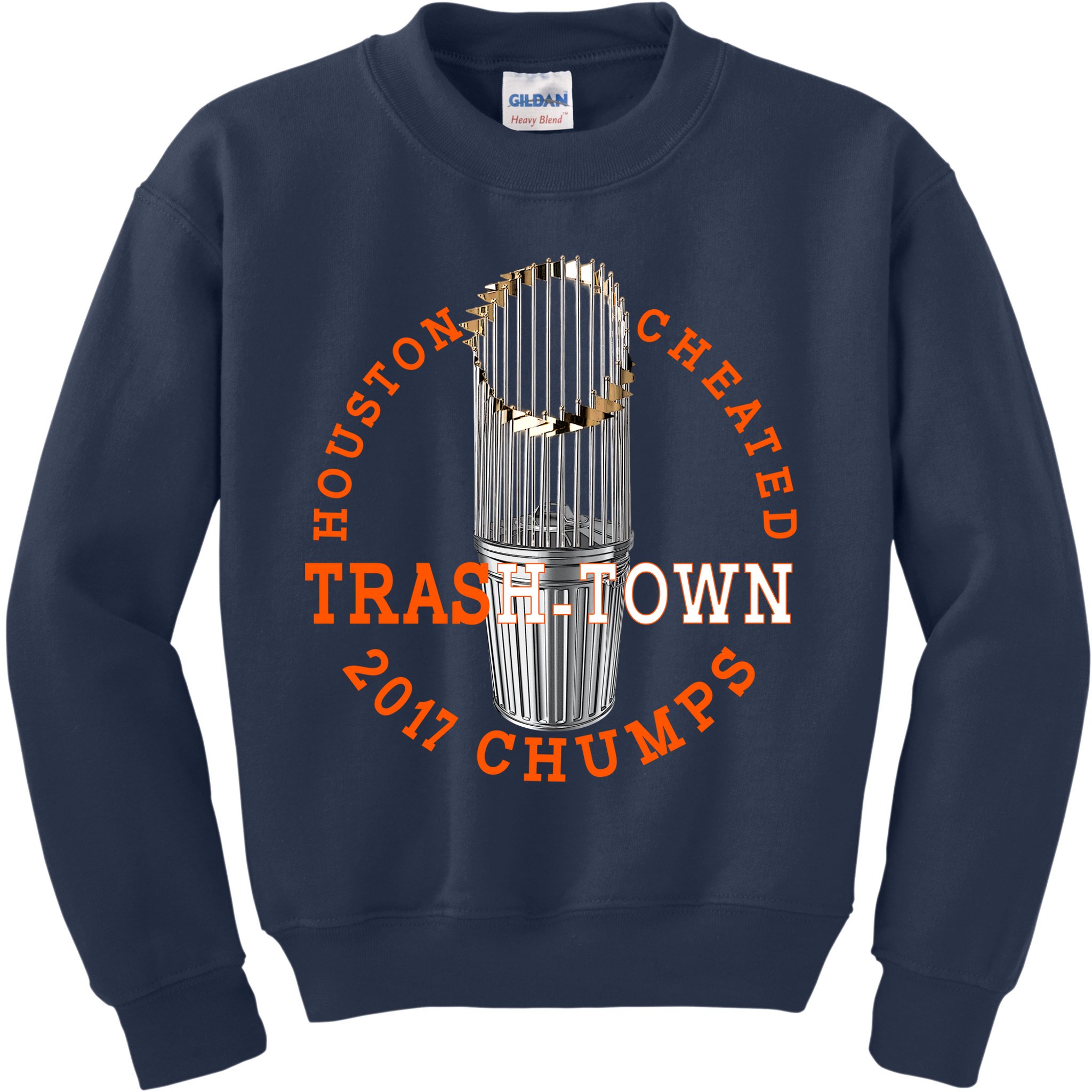 Houston Cheated Trash-Town 2017 Chumps Kids Sweatshirt
