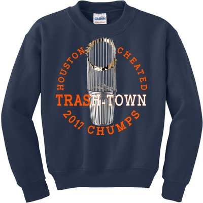 Houston Cheated Trash-Town 2017 Chumps Kids Sweatshirt