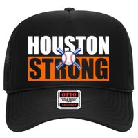 Houston Strong Baseball Bats Logo Trucker Hat