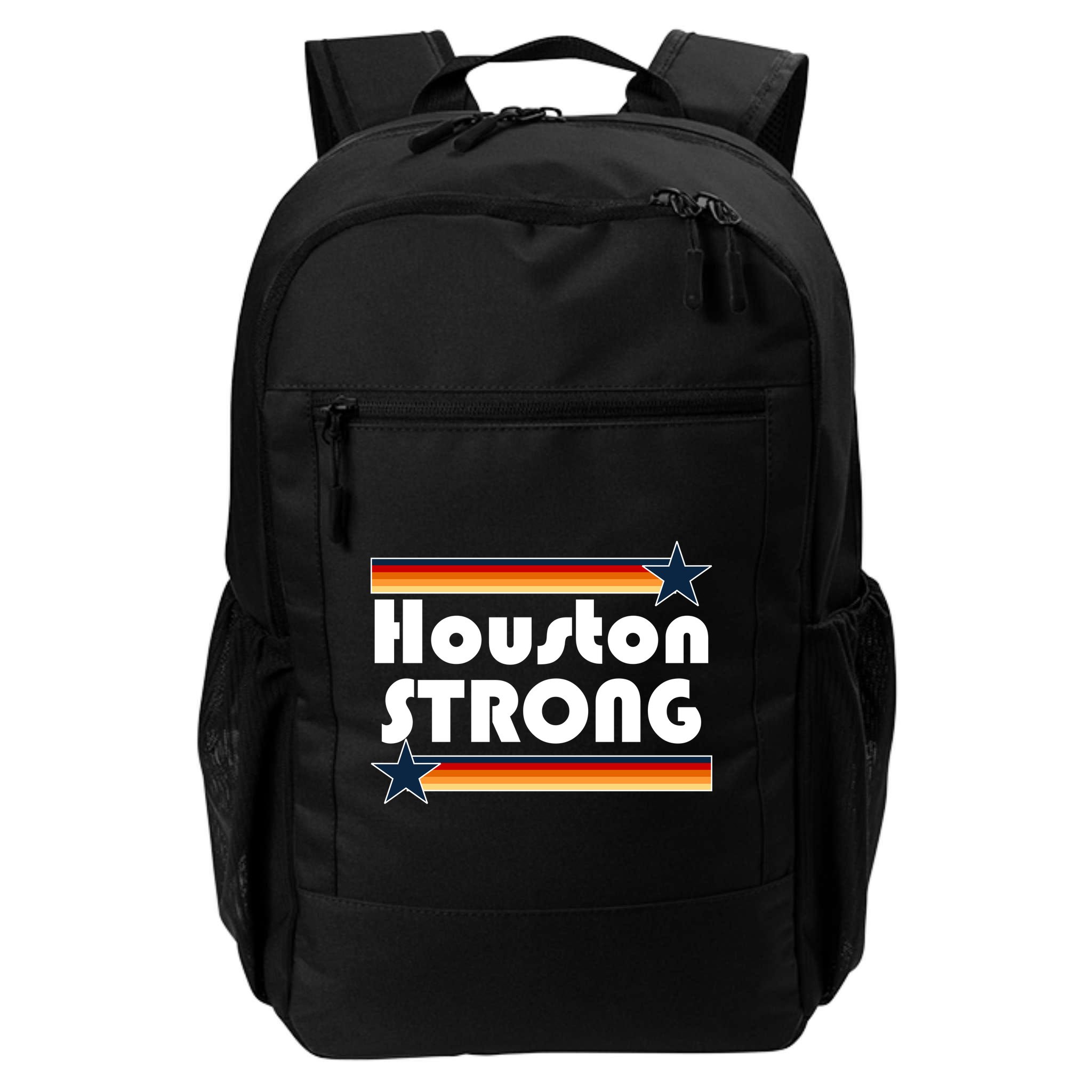 Houston Strong Baseball Star Logo Backpack