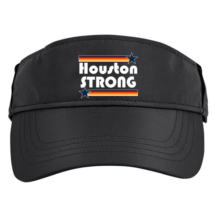 Houston Strong Baseball Star Logo Adult Drive Performance Visor