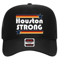 Houston Strong Baseball Star Logo Trucker Hat