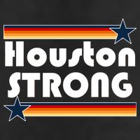 Houston Strong Baseball Star Logo Trucker Hat