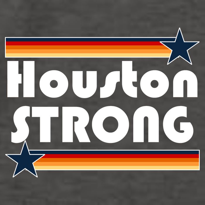Houston Strong Baseball Star Logo Vector Backpack