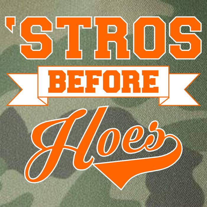 Houston 'Stros Before Hoes Baseball Script Legacy Tie Dye Trucker Hat