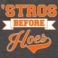 Houston 'Stros Before Hoes Baseball Script Vector Backpack
