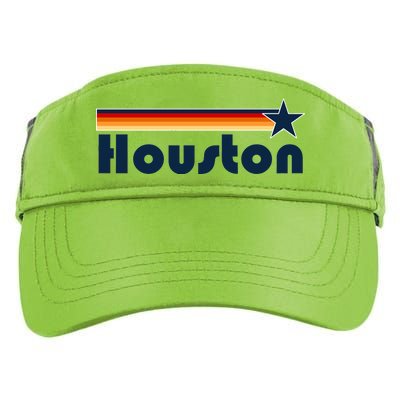 Houston Texas Baseball Colors Logo Adult Drive Performance Visor