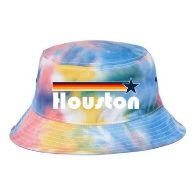 Houston Texas Baseball Colors Logo Tie Dye Newport Bucket Hat