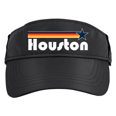 Houston Texas Baseball Colors Logo Adult Drive Performance Visor