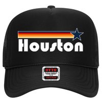 Houston Texas Baseball Colors Logo Trucker Hat