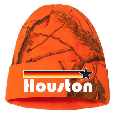 Houston Texas Baseball Colors Logo Kati Licensed 12" Camo Beanie