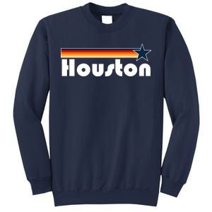 Houston Texas Baseball Colors Logo Sweatshirt