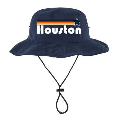 Houston Texas Baseball Colors Logo Bucket Hat