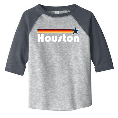 Houston Texas Baseball Colors Logo Toddler Fine Jersey T-Shirt