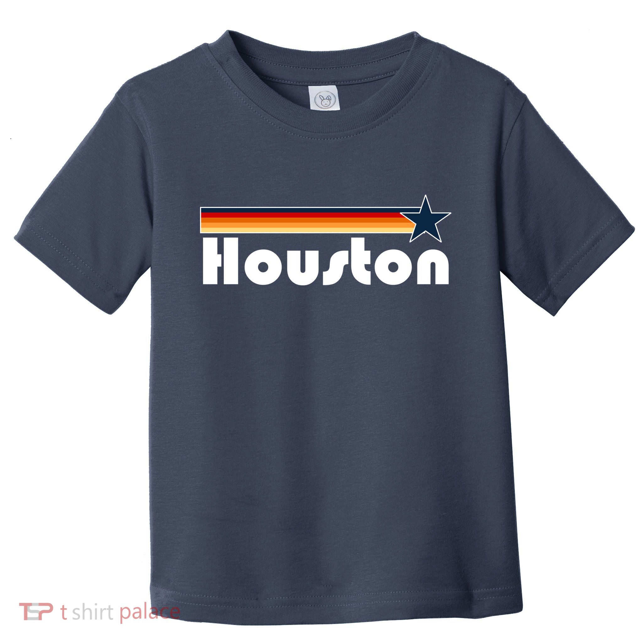 Houston Texas Baseball Colors Logo Toddler T-Shirt