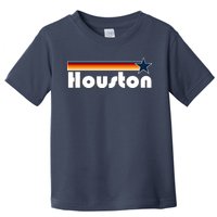 Houston Texas Baseball Colors Logo Toddler T-Shirt