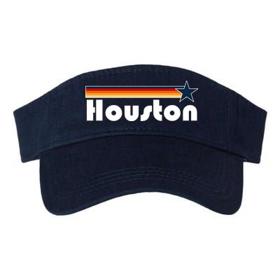 Houston Texas Baseball Colors Logo Valucap Bio-Washed Visor