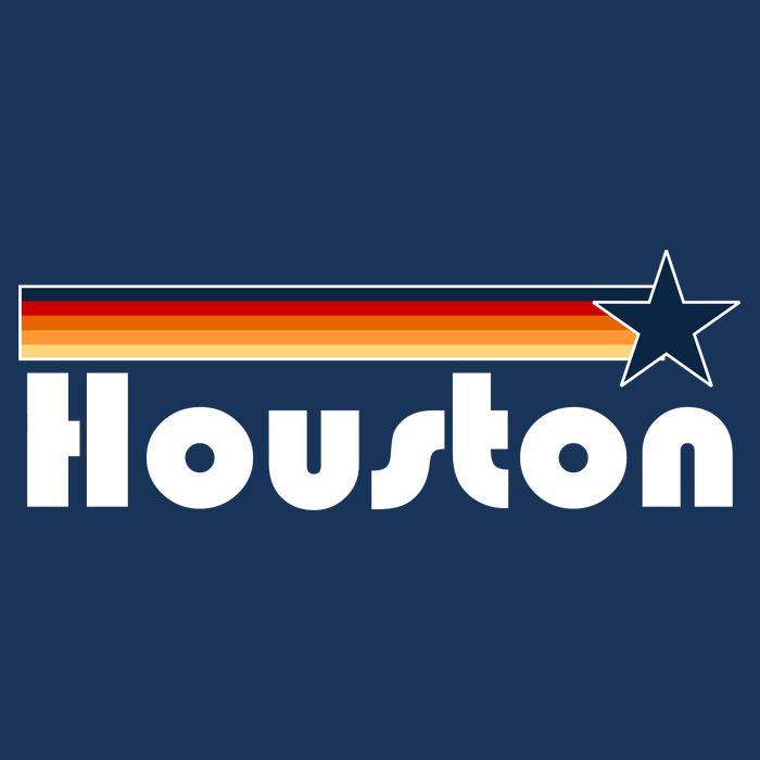 Houston Texas Baseball Colors Logo Visor