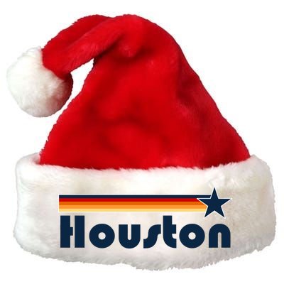 Houston Texas Baseball Colors Logo Premium Christmas Santa Hat