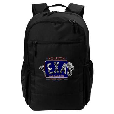 Houston Texas Land of the Free Logo Backpack