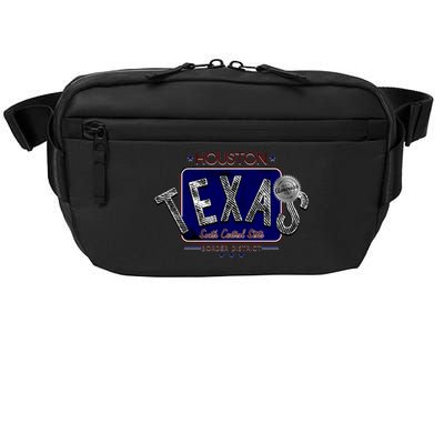 Houston Texas Land of the Free Logo Crossbody Pack