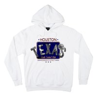 Houston Texas Land of the Free Logo Hoodie