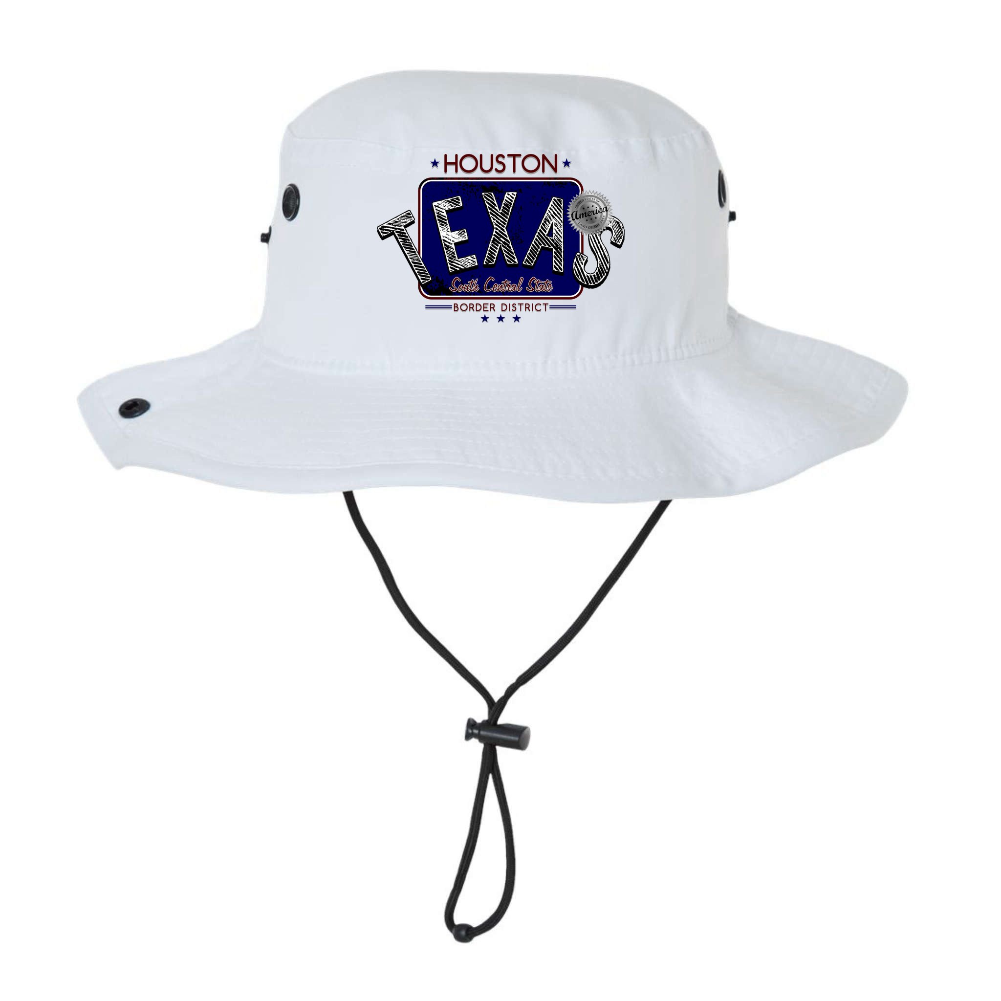 Houston Texas Land of the Free Logo Bucket Hat