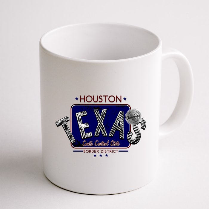 Houston Texas Land of the Free Logo Coffee Mug