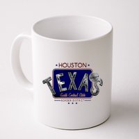 Houston Texas Land of the Free Logo Coffee Mug