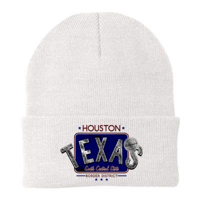 Houston Texas Land of the Free Logo Beanie