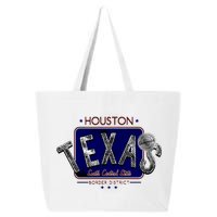 Houston Texas Land of the Free Logo 25L Jumbo Tote