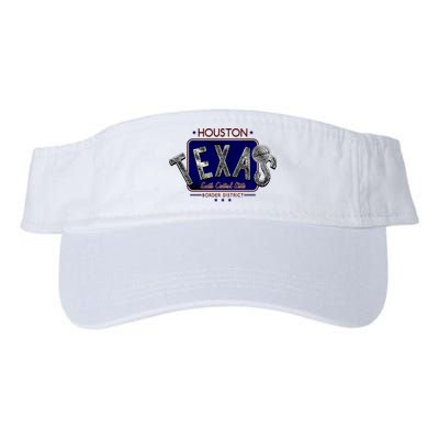 Houston Texas Land of the Free Logo Visor