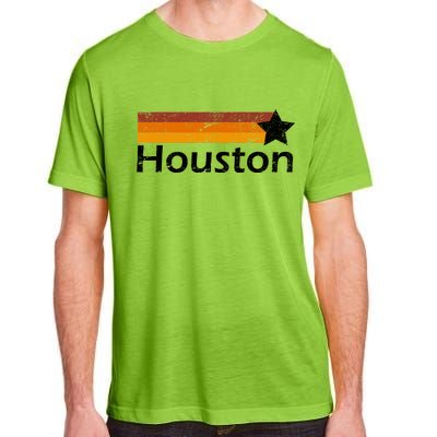 Houston Texas Vintage Star Logo Adult ChromaSoft Performance T-Shirt