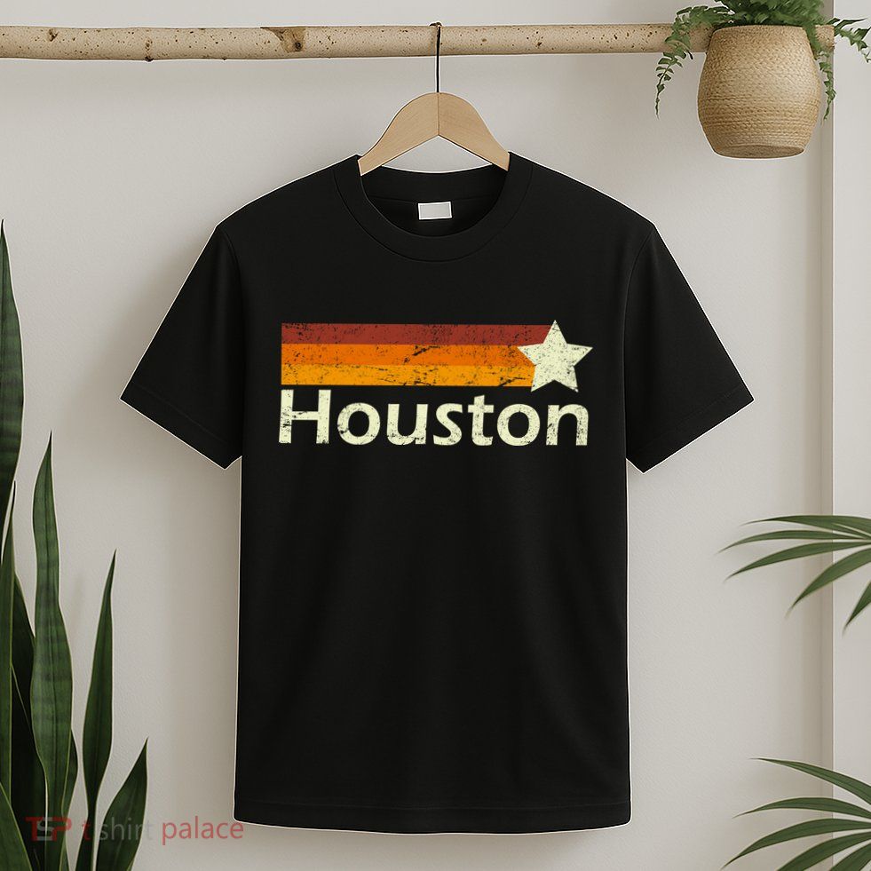 Houston Texas Vintage Star Logo T-Shirt