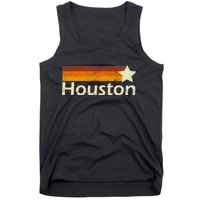 Houston Texas Vintage Star Logo Tank Top