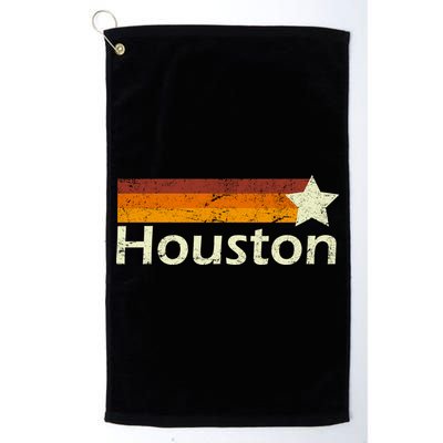 Houston Texas Vintage Star Logo Golf Towel