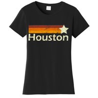 Houston Texas Vintage Star Logo Women's T-Shirt