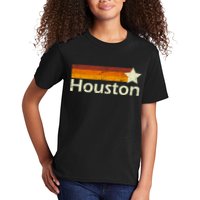 Houston Texas Vintage Star Logo Kids T-Shirt