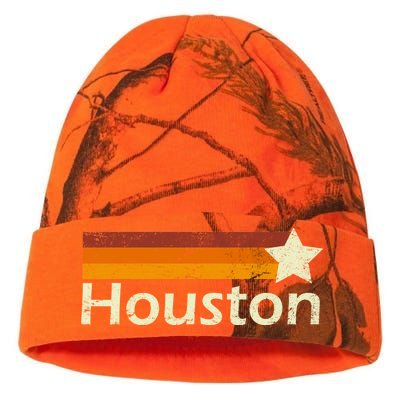 Houston Texas Vintage Star Logo Kati Licensed 12" Camo Beanie