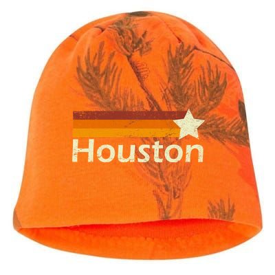 Houston Texas Vintage Star Logo Kati - Camo Knit Beanie