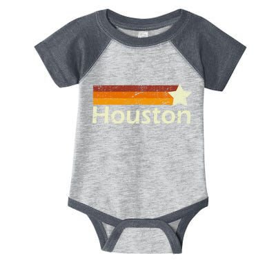 Houston Texas Vintage Star Logo Infant Baby Jersey Bodysuit