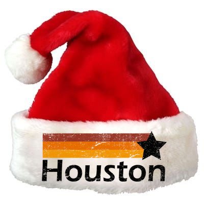 Houston Texas Vintage Star Logo Premium Christmas Santa Hat