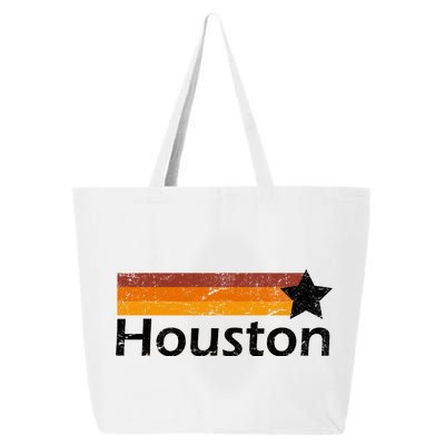 Houston Texas Vintage Star Logo 25L Jumbo Tote