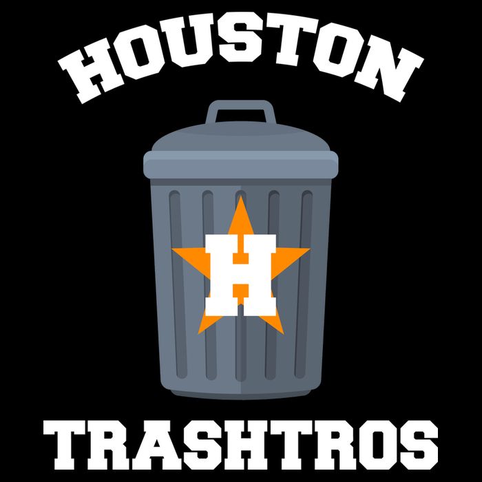 Houston Trashros Stripe Pom Pom Beanie