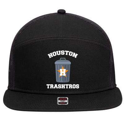 Houston Trashros 7 Panel Mesh Trucker Snapback Hat