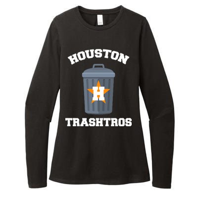 Houston Trashros Womens CVC Long Sleeve Shirt