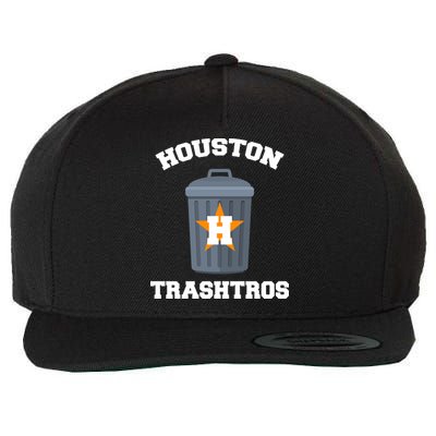 Houston Trashros Wool Snapback Cap