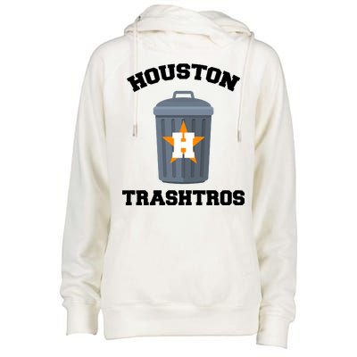 Houston Trashros Womens Funnel Neck Pullover Hood